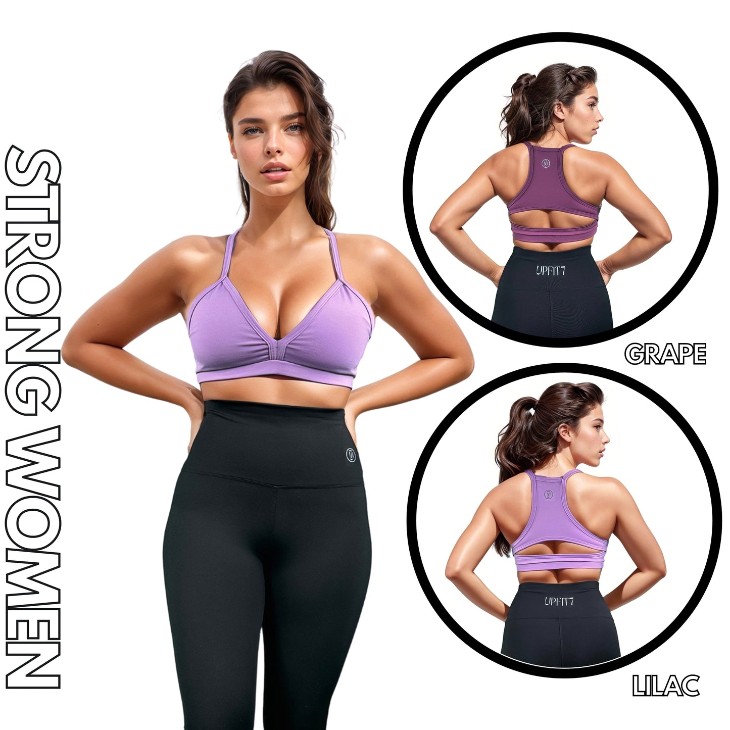 Set SYDNEY / 2 Top Bra + Leggins