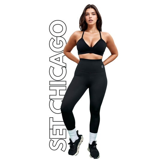 Set CHICAGO / Bra Top + Leggins